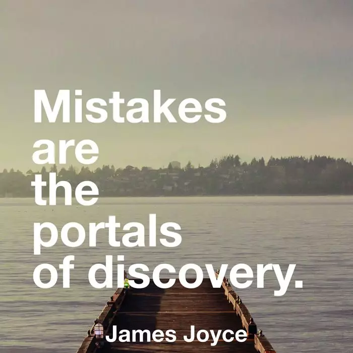 learn from mistakes